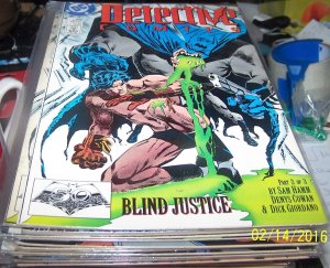 DETECTIVE COMICS  # 599 1989 DC comics  BATMAN blind justice PT 2   BRUCE WAYNE