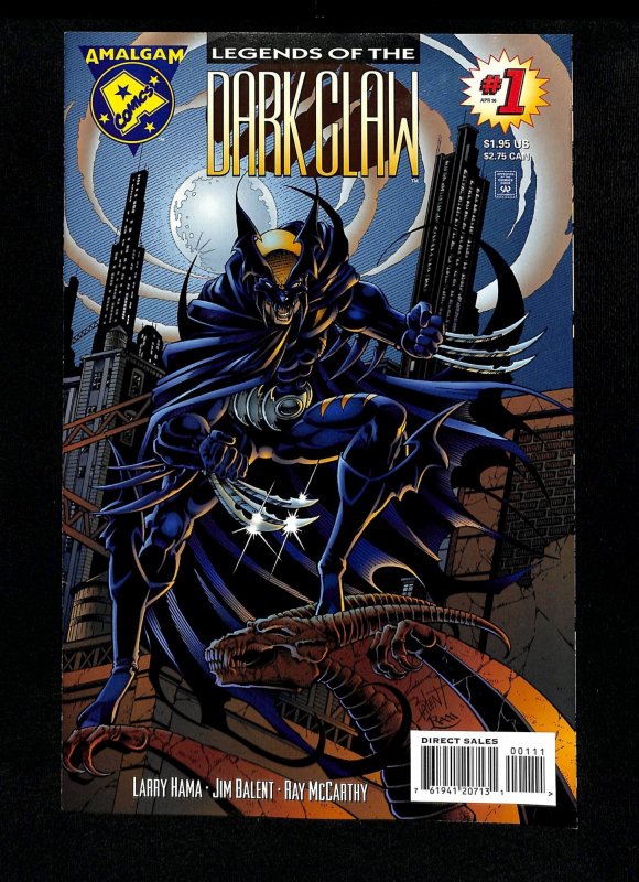 Legends of the Dark Claw #1 Batman Wolverine Amalgam Comics!