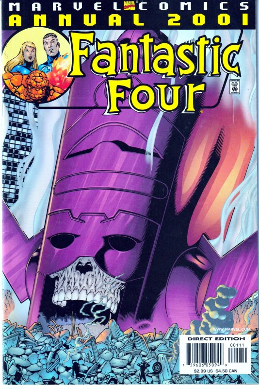 Fantastic Four(vol. 2)# 46,47,48,49,50, Annual 2001 The Galactus Killer 1