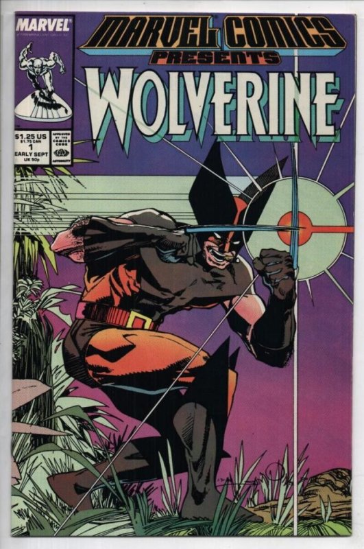 MARVEL COMICS PRESENTS #1, NM-, Wolverine, Silver Surfer, 1988, more in store
