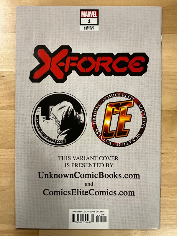 X-Force #1 Exclusive Virgin Variant