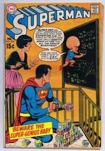 Superman #224 ORIGINAL Vintage 1970 DC Comics