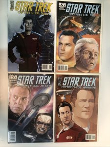 Star Trek Captain’s Log: Sulu-Pike-Jellico-Harriman (2010) 4 One Shot (VF/NM)