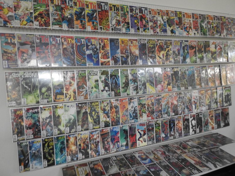 Huge Lot 140+ Comics W/ Thor, Amazing Spider-Man, Green Lantern, +More! Avg VF!