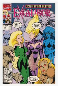 Excalibur #46 (1988 v1) Alan Davis 1st Cerise NM