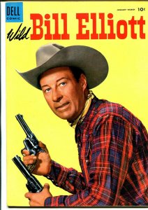 Wild Bill Elliott #16 1954-Dell-movie photo cover-VF/NM