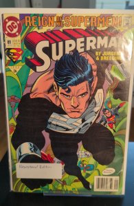Superman #81 (1993) Newsstand Edition