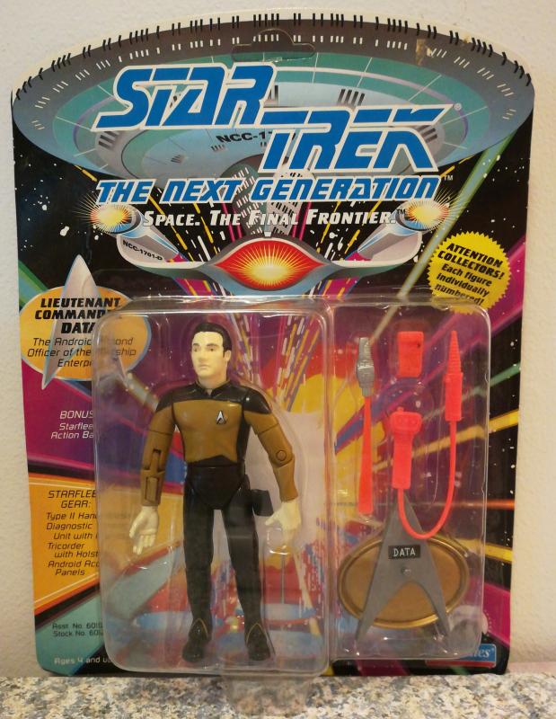 1992 Star Trek - next generation, Lt Commander Data