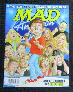 2006 MAD Magazine #462 VG+ 4.5 Alfred E Neuman / American Idol Parody
