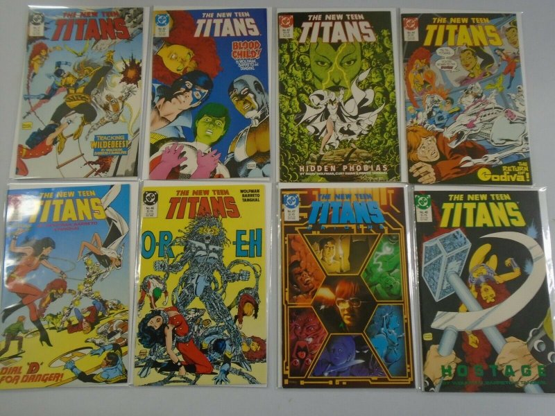 New Teen Titans lot 60 different from #1-60 NM (1984-89 2nd Series)