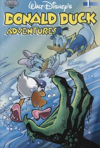Donald Duck Adventures Take-Along Comic (Walt Disney's) #1 VF ; Gemstone | Daisy