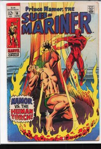 Sub-Mariner #14 (1969) Namor the Sub-Mariner [Key Issue]