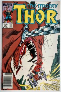 The Mighty Thor #361, RARE MARK JEWELERS EDITION