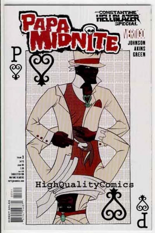 PAPA MIDNITE #1 2 3-5, NM, John Constantine, Hellblazer, Voodoo,more HB in store