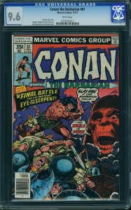 Conan the Barbarian #81 (1977) CGC 9.6 NM+