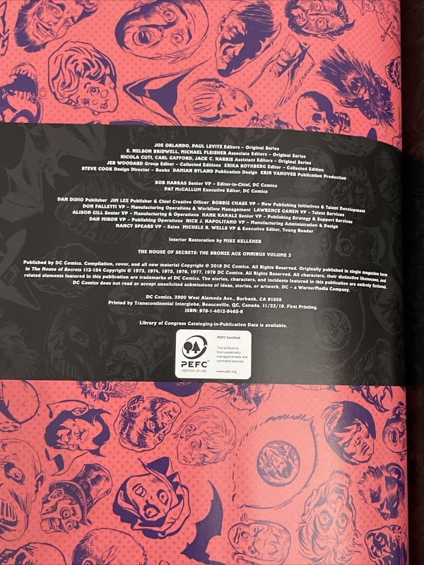 House Of Secrets Bronze Age Omnibus Vol. 2 Hardcover Issues #112 - 154