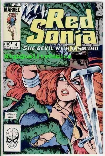 RED SONJA #4, VF/NM, She-Devil with Sword, Ernie Chan,1983, more RS in store