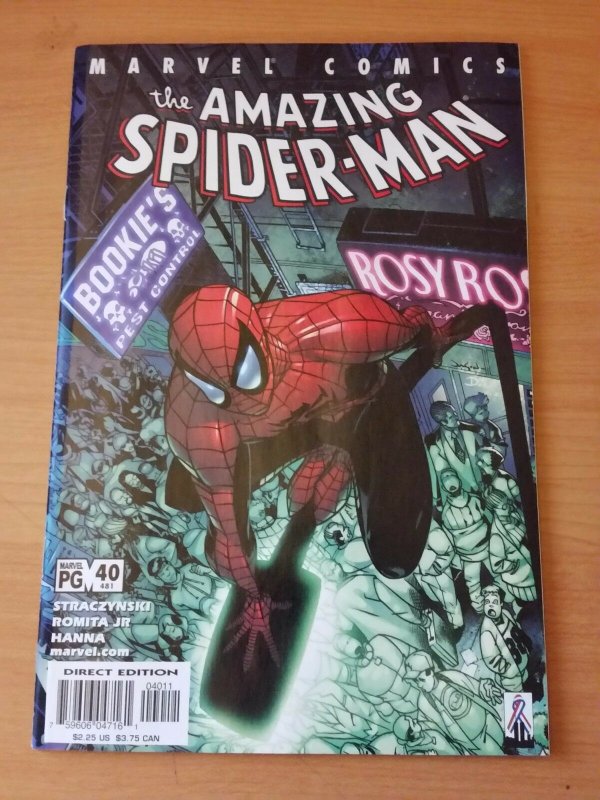 The Amazing Spider-Man 40 (481) ~ NEAR MINT NM ~ 2002 MARVEL COMICS