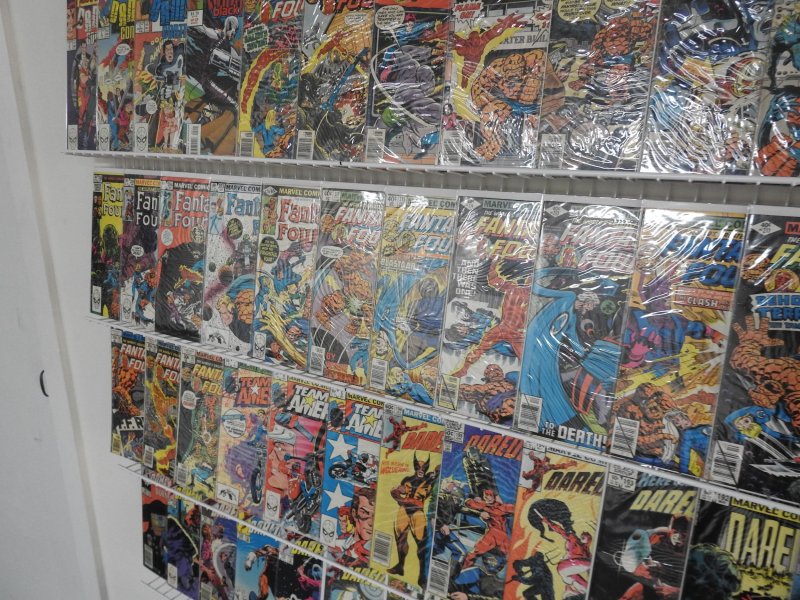 Huge Lot 120+ Comics W/ Thor, Daredevil, Fantastic Four+ Avg Fine Condition!!