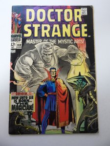 Doctor Strange #169 (1968) VG Condition centerfold detached at one staple
