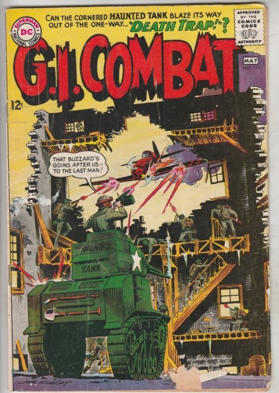 G.I. Combat #111 (Jan-66) VG/FN Mid-Grade The Haunted Tank