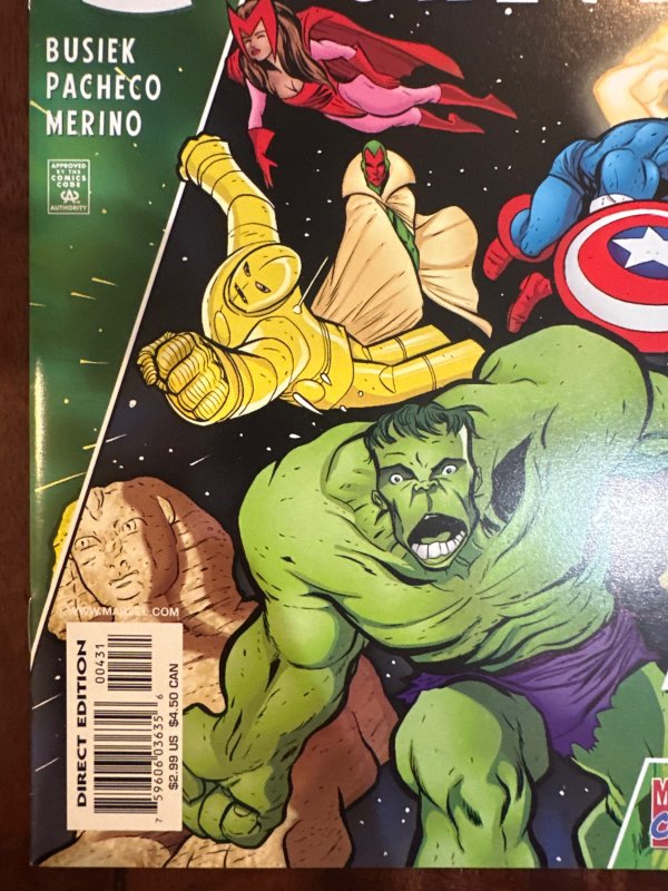 Avengers Forever #4 Smith Cover (1999)