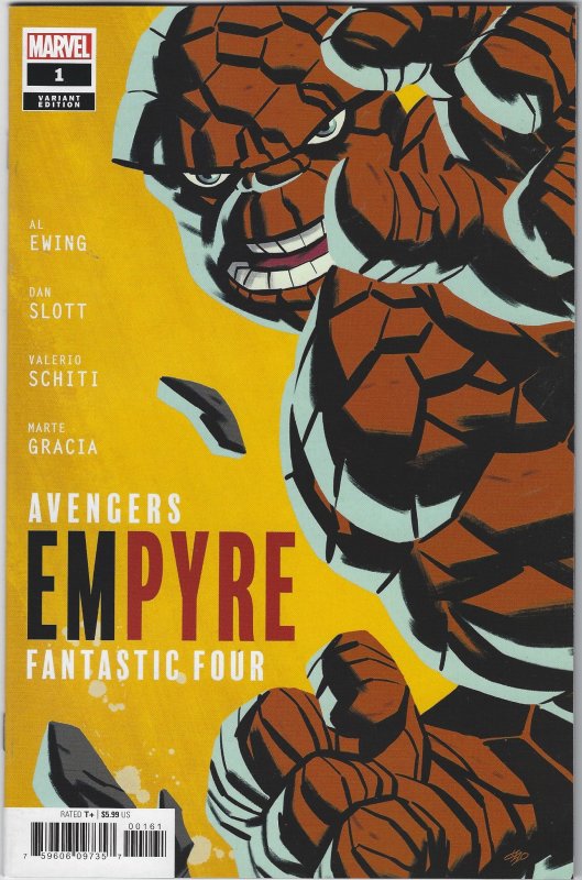 Empyre #1 Variant Thing Cover