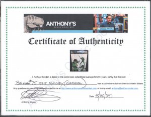 Batman #75 German Comic Black Mask (8.0) 1995 - Dennis O'Neil File Copy