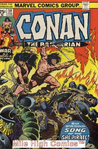 CONAN  (1970 Series)  (CONAN THE BARBARIAN) (MARVEL) #59 Good Comics Book 