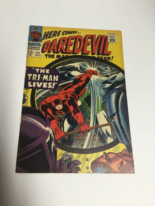 Daredevil 22 Fn/Vf Fine/Very Fine 7.0 Marvel Comics Silver Age