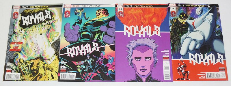Royals #1-12 VF/NM complete series - inhumans - al ewing - marvel comics set lot