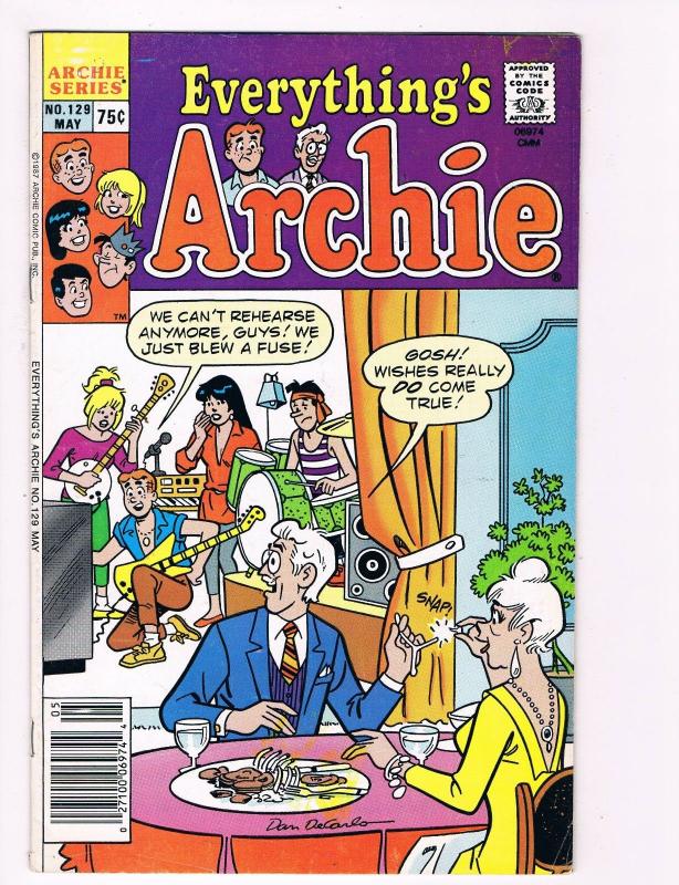 Everything Archie # 129 Archie Series Comics Hi-Res Scans Bronze Age WOW!!!!! S6