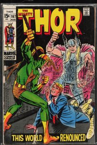Thor #167 (1969) Thor