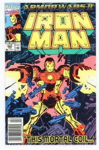 Iron Man #265 John Byrne John Romita Jr. Fin Fang Foom Newsstand NM