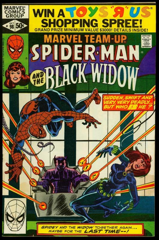 Marvel Team-Up #98 1980- Spider-man - Black Widow - NM