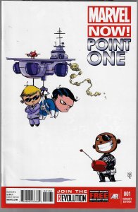 Marvel Now!  Point One #1 (Marvel, 2013) Skottie Young Baby Variant