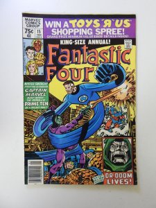 Fantastic Four Annual #15 (1980) FN/VF condition