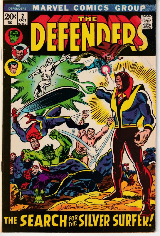 Defenders(vol. 1) # 2 In Search of the Silver Surfer