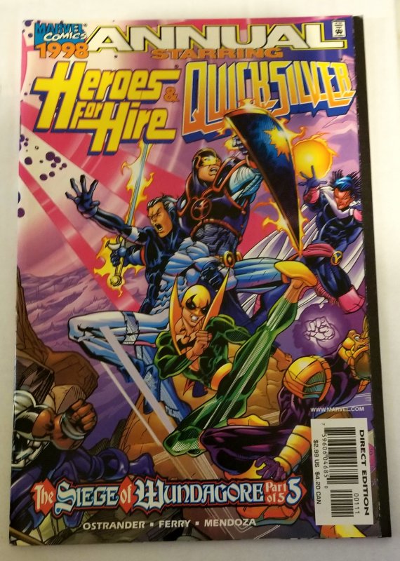 Heroes for Hire/Quicksilver Annual