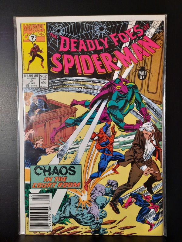 Deadly Foes of Spider-Man #2 (1991)VF