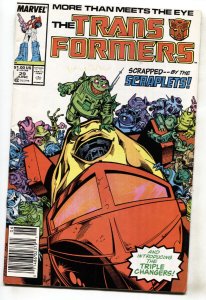 TRANSFORMERS #29--comic book--1987--1st team appearance of the Scraplets