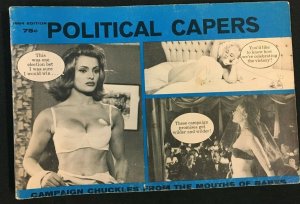 1964 ED. POLITICAL CAPERS BLACK & WHITE PHOTO CAPTION GAGS Fisherman Collection