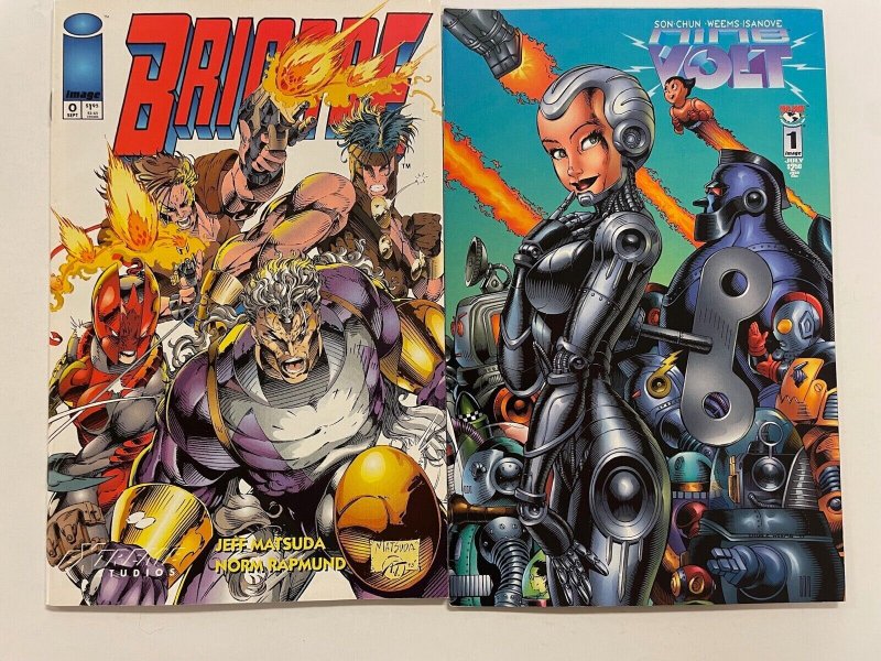 5  Nine Volt Brigade Wildstar Shadowhawks II Image Comics # 1 0 2     25 NO5