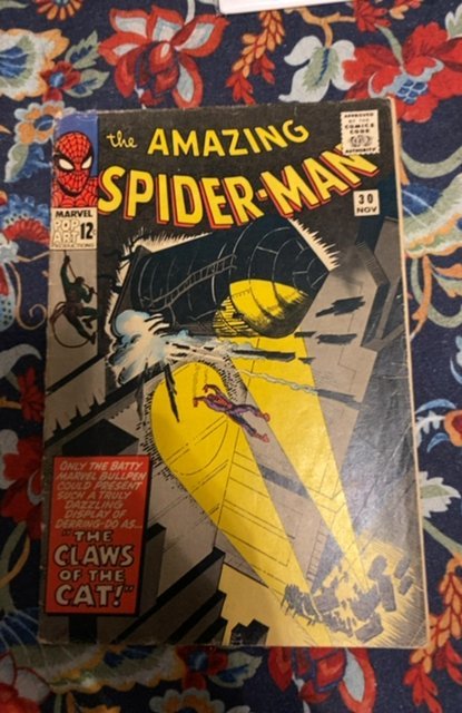 The Amazing Spider-Man #30 (1965)the cat prowls lower grade
