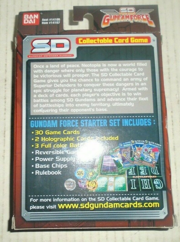 SD Gundam Force CCG Starter Set 2