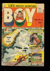 BOY COMICS #110 1955-CHARLES BIRO-JOE KUBERT ART--CODE FR/G