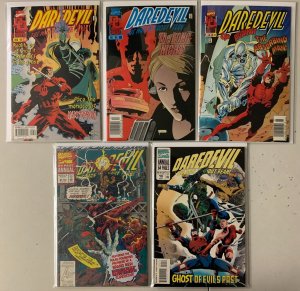 Daredevil comics lot #301-360 + 2 annual 37 diff avg 6.0 (1992-97)