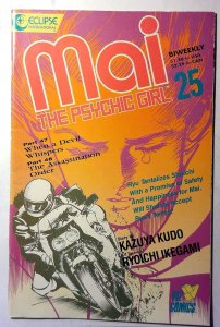 Mai, The Psychic Girl #25 (1988) Eclipse Comics 1st Print Comic Book
