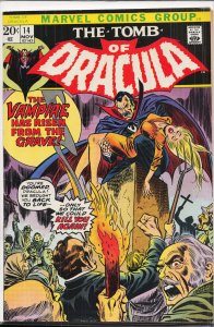 Tomb of Dracula #14 (1973) Tomb of Dracula