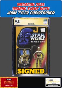 STAR WARS #8 CGC 9.8 JOHN TYLER CHRISTOPHER SIGNED MEGACON PRESALE